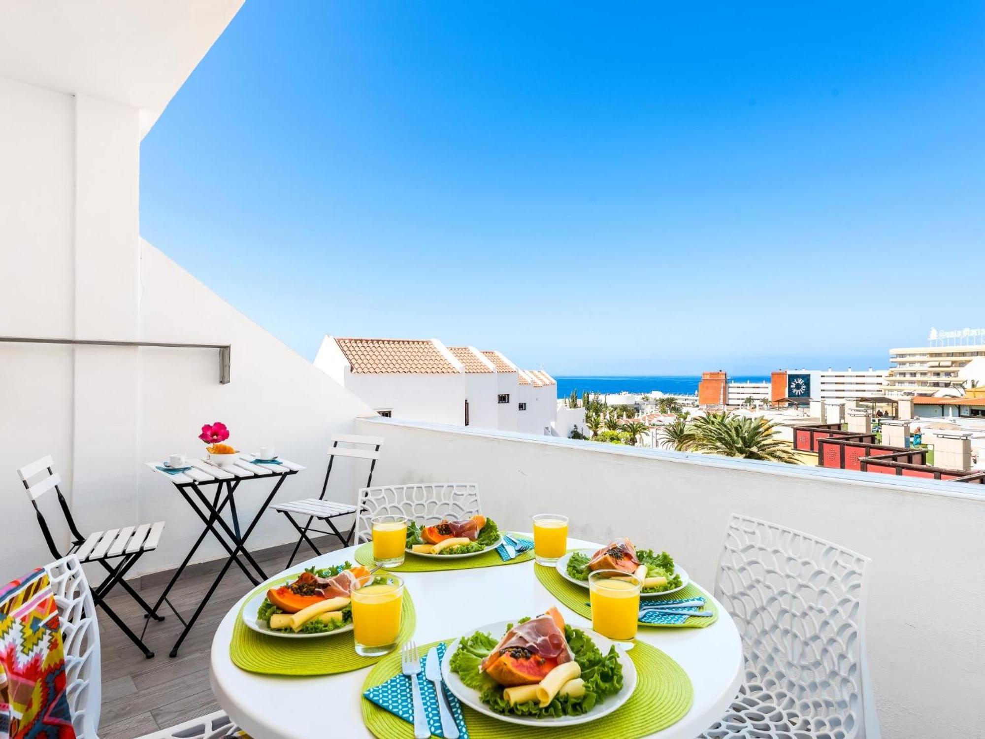 Apartment 97 Hermosa Marina Primavera Con Terraza Y Piscina Costa Adeje (Tenerife)